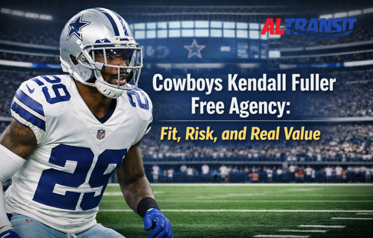 Cowboys Kendall Fuller Free Agency