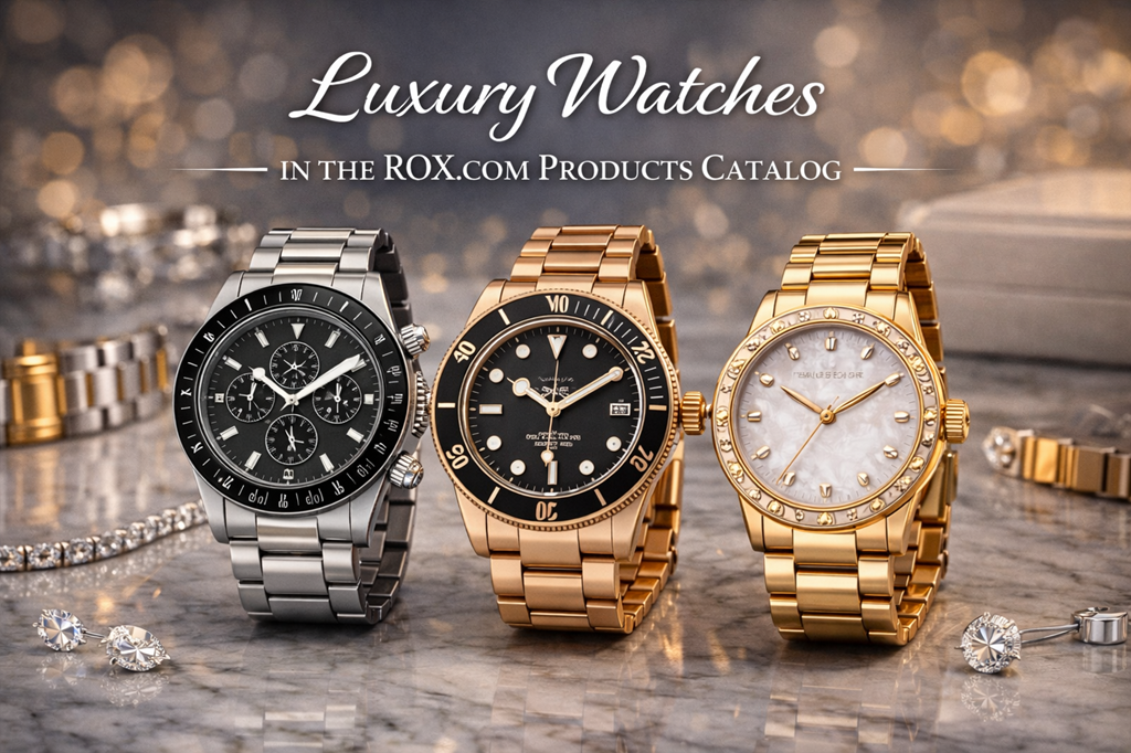Luxury Watches in the ROX.com Products Catalog
