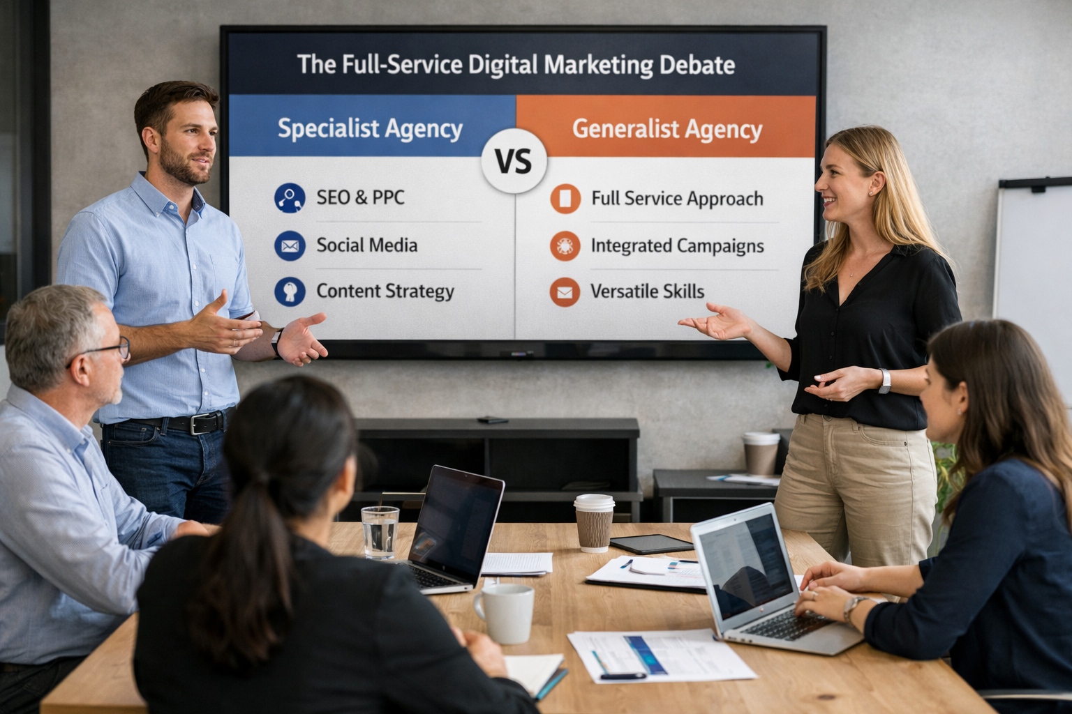 The Full-Service Digital Marketing Debate: Specialist vs. Generalist Agency Models