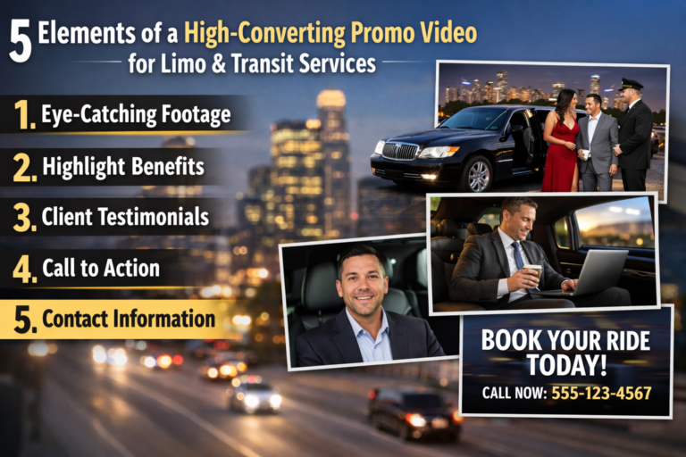 5 Elements of a High-Converting Promo Video for Limo & Transit Services